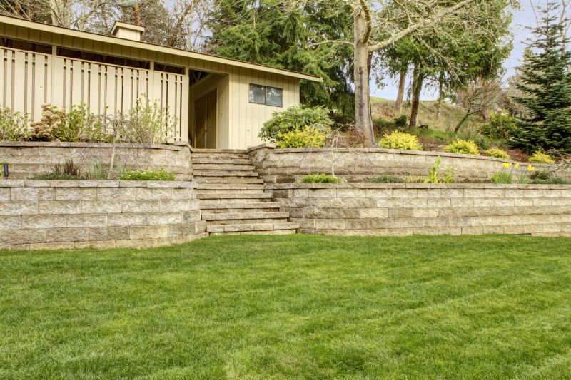 Concrete Retaining Wall Installation